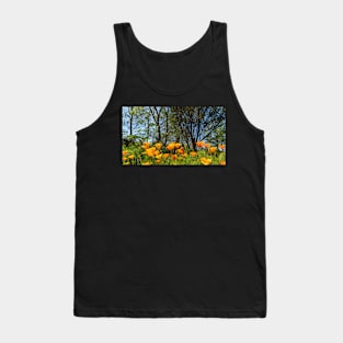 California Poppies Tank Top